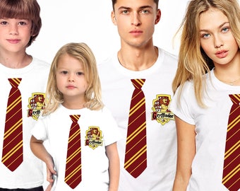Harry Potter family shirts, Harry Potter Shirt, Gryffindor shirt, Gryffindor family shirts, Harry Potter uniform, Harry Potter outfit