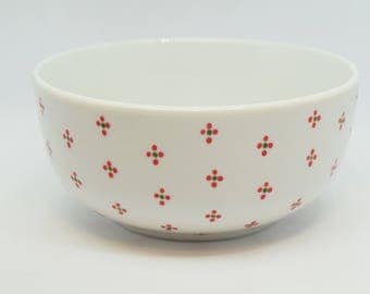 Hand painted porcelain bowl