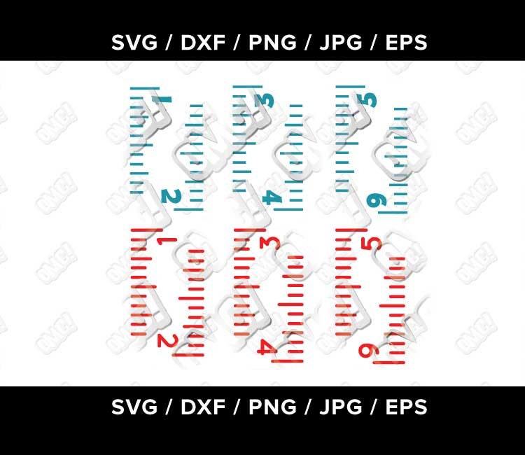 Download Ruler Growth Chart Template svg dxf eps jpeg format ...