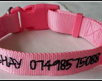 Embroidered Dog Collars