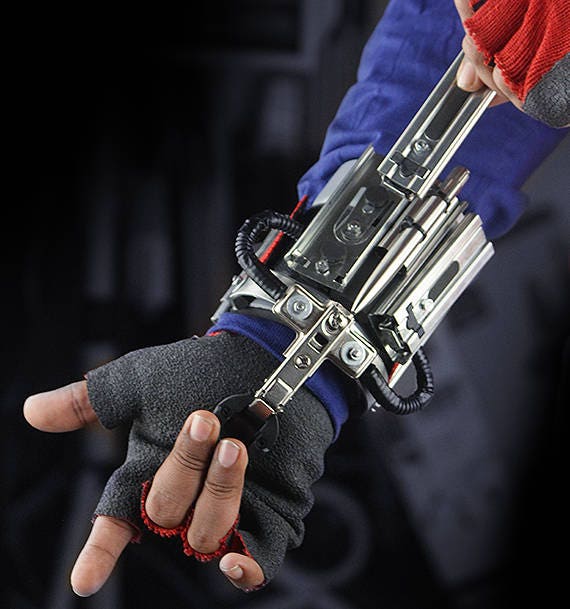 spiderman webshooter gloves