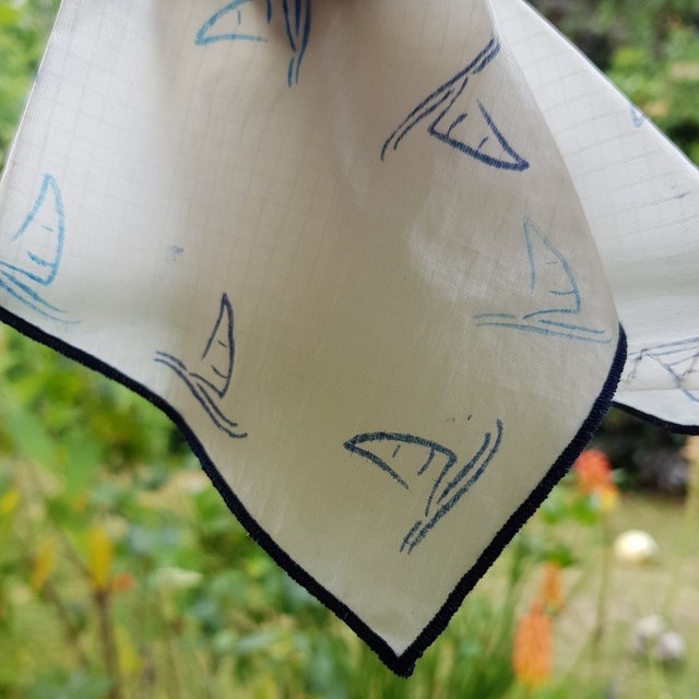 Bespoke Upcycled Sailcloth Accessories by SailsandStories on Etsy