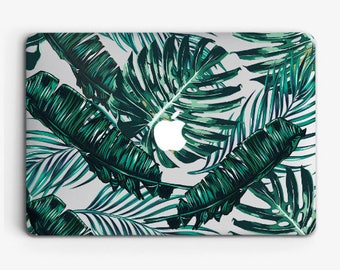 Tropical Banana Leaves Case Macbook Air 11 Case Macbook Air 13 Hard Case Macbook Pro 13 Case Macbook Floral Case Pro Retina 15 Case ACM_24