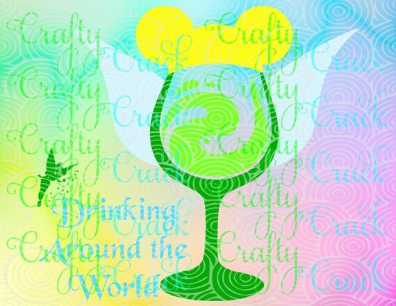 Download Drinking Around the World Tinkerbell Disney Inspired Wine