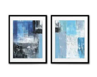 Diptych painting | Etsy