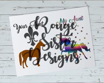 Free Free Unicorn Aunt Svg 920 SVG PNG EPS DXF File