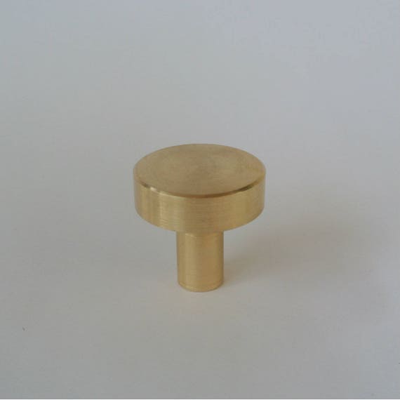 Large Brass Knob Modern Brass Knob Brass Hardware