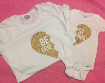 Best friend shirts, mommy and me outfits, mother daughter, mommy and me, mom life, mom gift, mothers day gift, gift for her, girl clothing