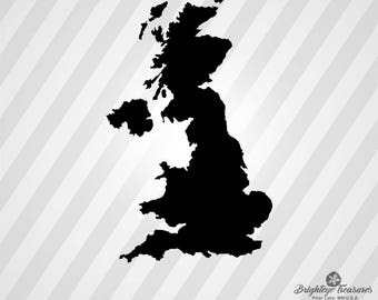 Download Svg file of uk | Etsy