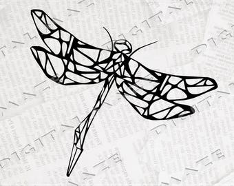 Dragonfly svg | Etsy