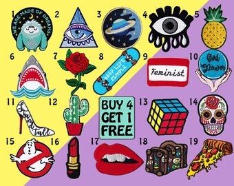 Patches Feminist Patches Iron On Embroidered Patches Iron On Patch Patches For Jackets