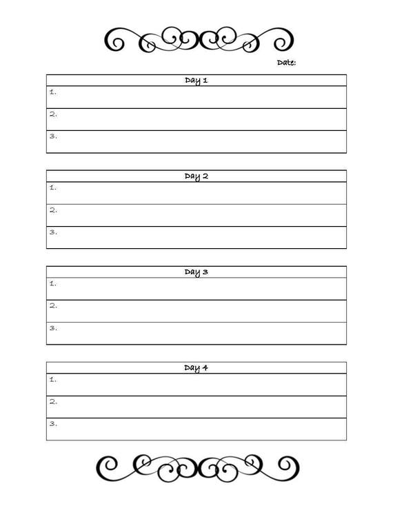 free weekly gratitude journal printable template page gratitude journal