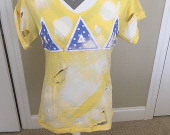 Tri Delta Distressed Shirt