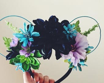 PANDORA Inspired Disney Floral Ears