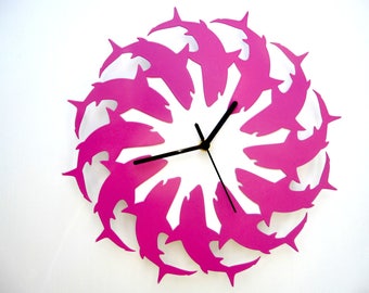 Shark Clock