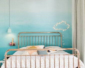 Repositionable sticker paper. Sweet Blue
