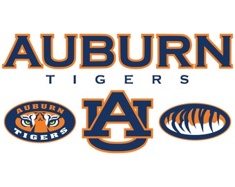 Auburn Tigers svg, American football svg, University svg files for cricut, svg for silhouette, vector cut files, svg png eps dxf