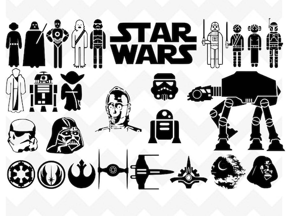 Download Star Wars SVG Star Wars SVG Bundle Disney svg Princess