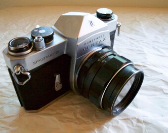 Pentax Spotmatic 35mm Vintage Film Camera