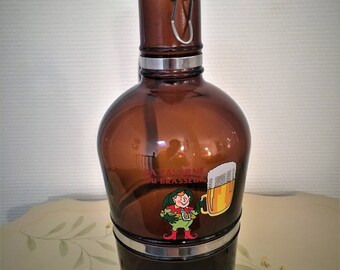 French Vintage Ornamental Beer Bottle