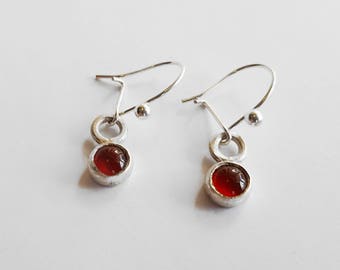 Carnelian Gemstone Earrings