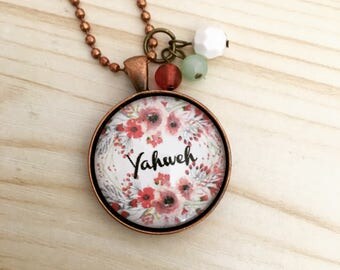 Message Pendant - "Yahweh"