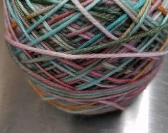 Hand dyed Ewe Again Mulit tonal merino superwash