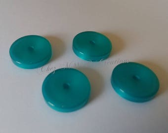 Pearl Polaris disc 14mm (x 2) (many colors available)