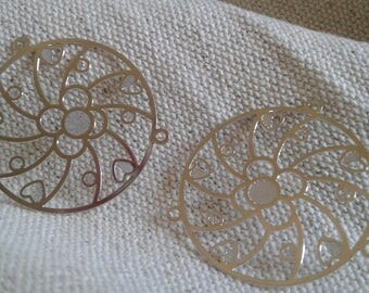 Silver Flower connector