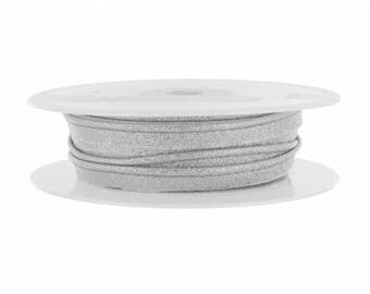 Piping silver lamé 10 mm