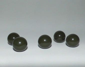 BIG BALL PEARL NO HOLE 19MM KHAKI