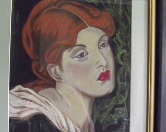 romantic portrait of the lovely gabrielle