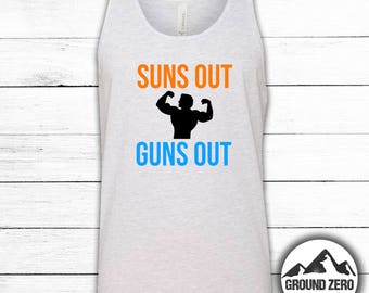 Suns Out Guns Out Tank Top - Muscle Shirt