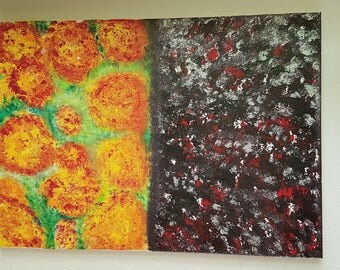 painting abstract pattern unique