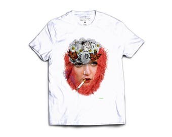 Everlasting Thoughts streetwear graphic tee handmade cotton tee