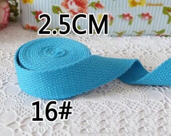 Strap cotton 2.5 cm wide No.16