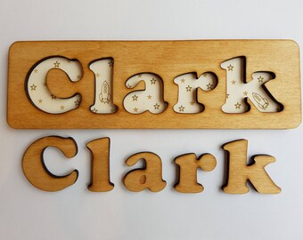 Personalised Wooden Name Jigsaw
