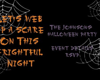 Halloween Party Invitation