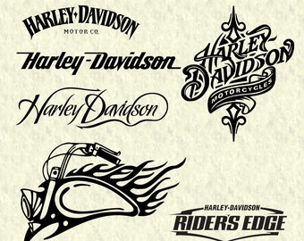  Harley  davidson  svg Etsy