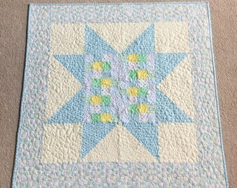 Patchwork Star Baby Quilt