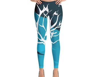 Freemason Satanic Gothic Witch Men's Leggings