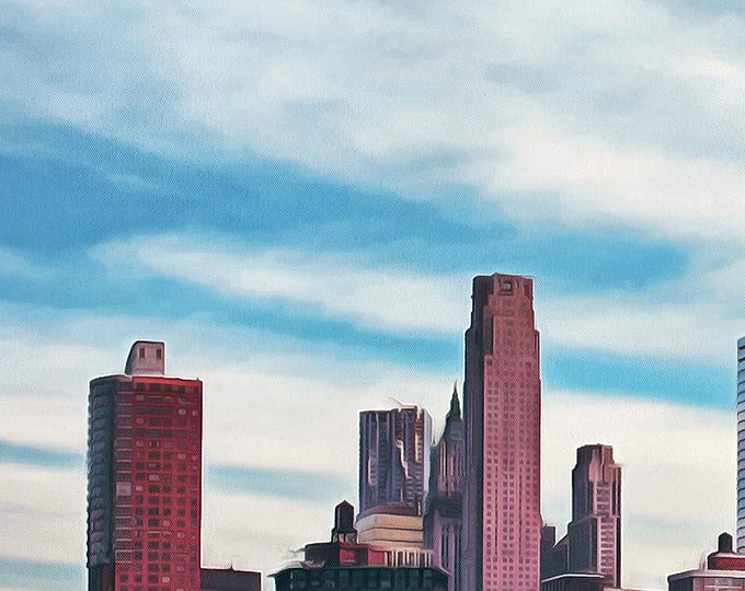 Freedom tower new york, World trade center new york, USA Poster, canvas, Interior decor, print poster, USA picture, art picture, gift