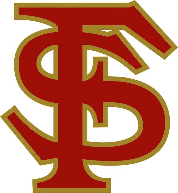 Florida State Seminoles Layered SVG Dxf Logo Silhouette Studio