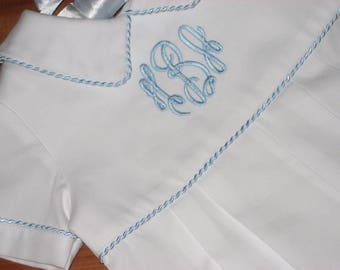 Boys Christening or Blessing Romper (Short Pant)
