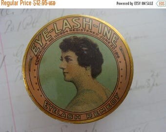 ONSALE Antique Tin One Authentic Extremely Rare Antique Copyright Medical Remedy Tin 1916