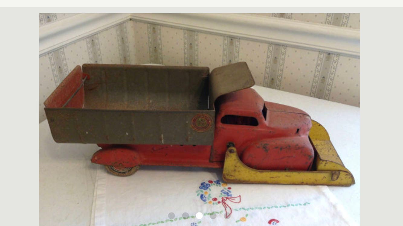 SALE 50% Antique Toy Truck - Etsy On Sale