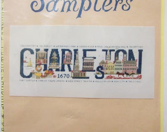 Oberlin Samplers, CHARLESTON, SC - Cross Stitch Chart Pack, 1992
