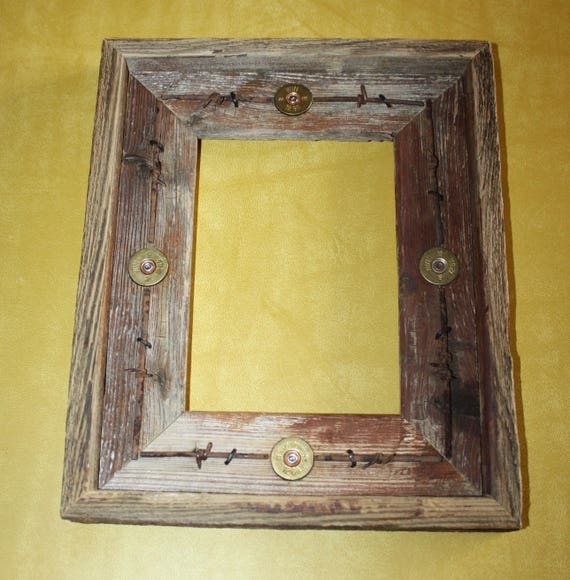 Rustic Barnwood Picture Frame 5 x 7 Fencewood Reclaimed