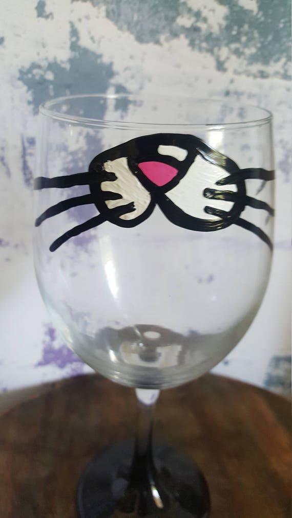 Cat Lover wineglass
