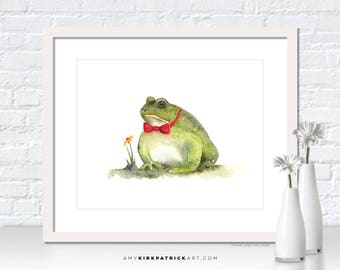 Tree frog painting | Etsy